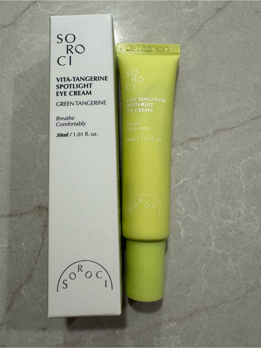 Soroci vita-tangerine spotlight eye cream 30ml/1.01fl oz NIB